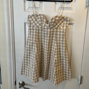 Gingham Mini Dress